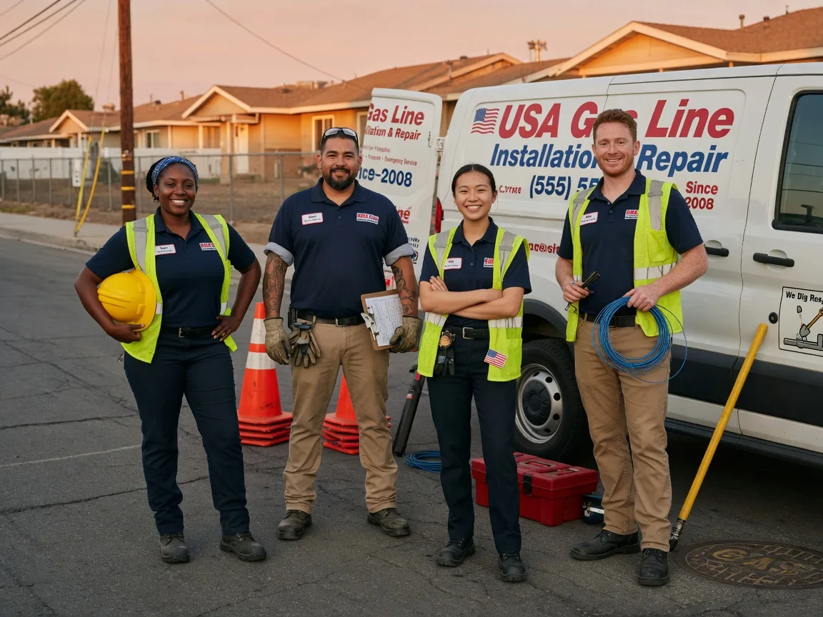 Gas Line Installation company in Andrews, NC